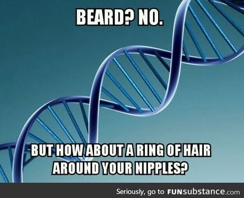 The hairy struggle is real