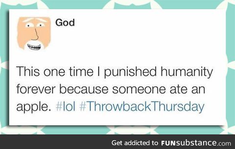 Throwback thursday