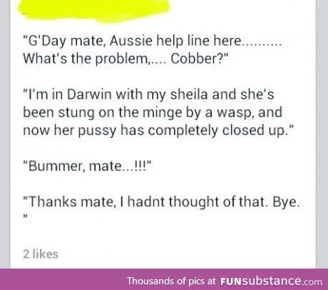 Aussie helpdesk