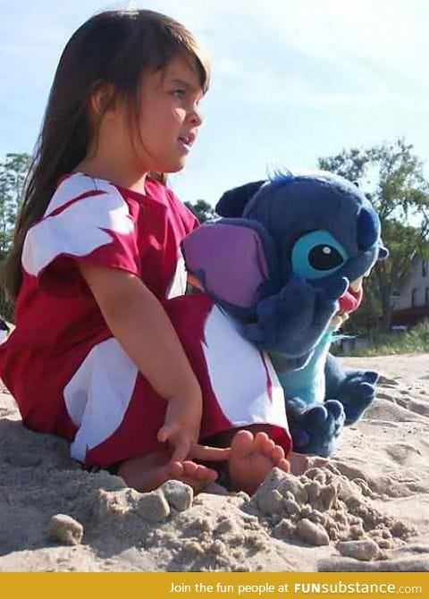 Real life lilo & stitch