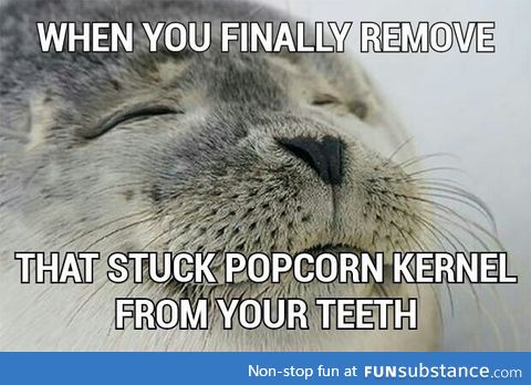 It takes forever, but the feeling of relief is like no other