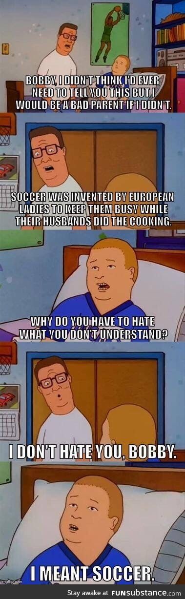 Hank on Soccer