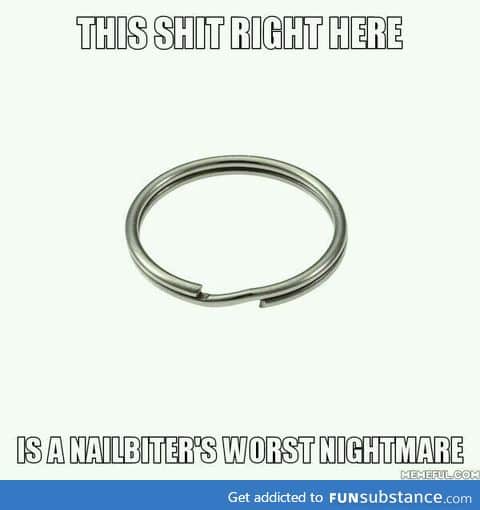 Nail biter's worse nightmare