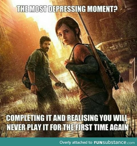The great moments of gaming the first time