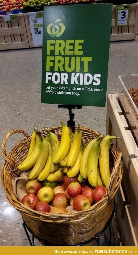 All supermarkets should do this