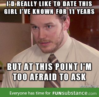 Social anxiety: 1 romance: 0