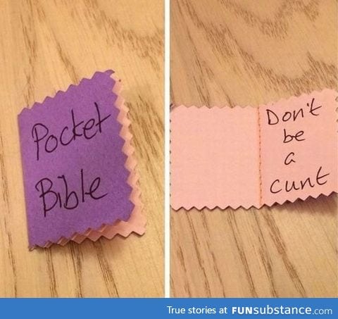 Pocket bible