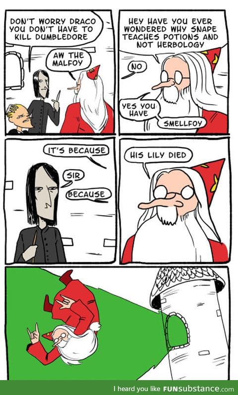 Dumbledore takes it too far