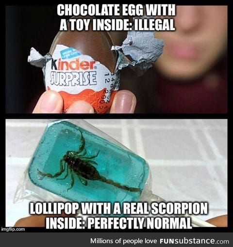 Welcome to the USA.