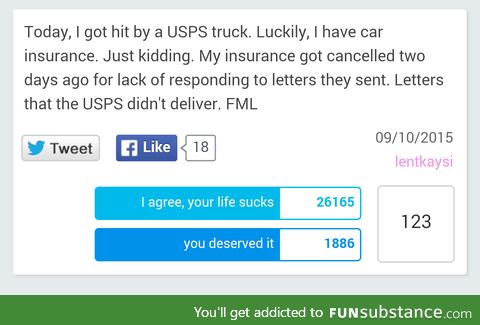 Thanks, USPS.