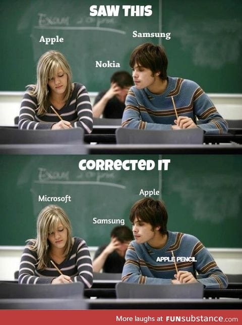 "Apple Invented it"