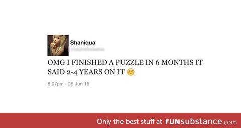 2-4 years puzzle in 6 months