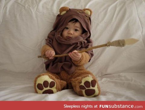 The cutest ewok ever