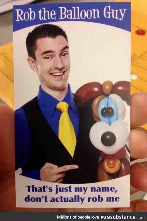 Rob the Balloon Guy