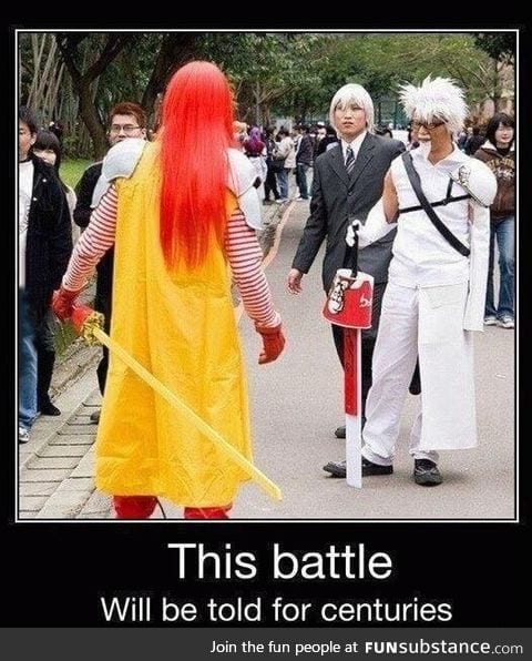This "epic" battle