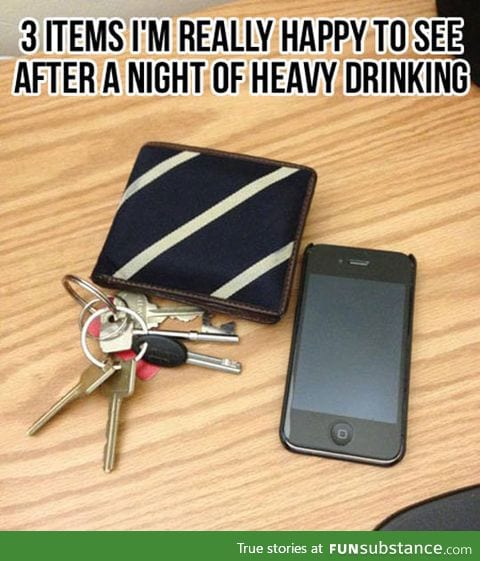 Three important items