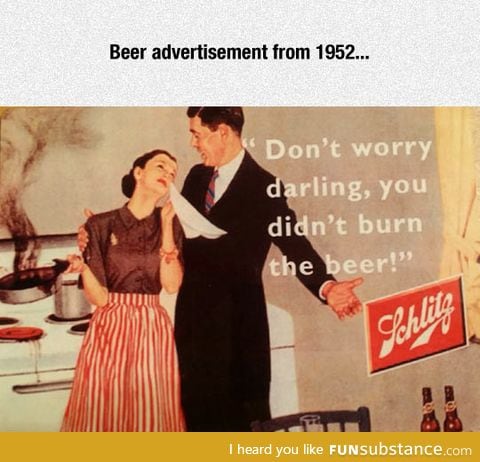 It was very different back then