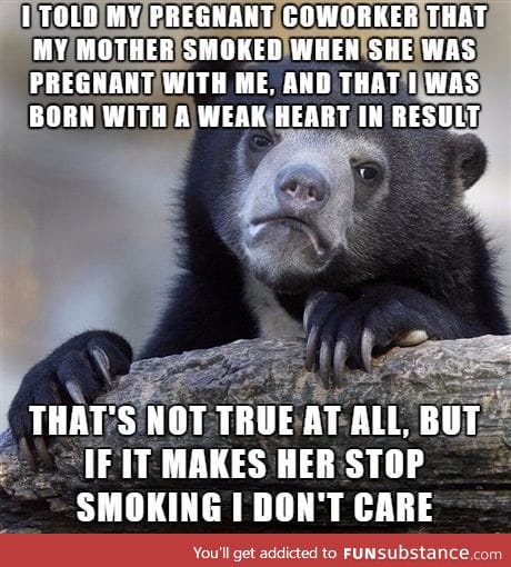 Sometimes lying is a good thing