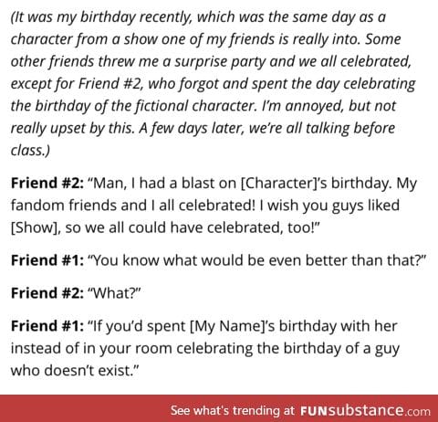 Birth of Friends and Death of Friend(ships)