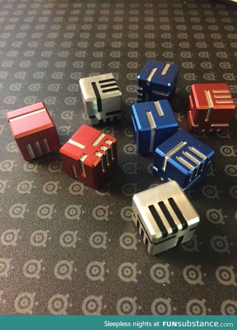 Futuristic dice