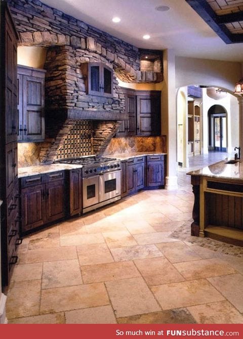 Unique and absolutely beautiful kitchen