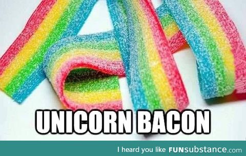 Unicorn bacon