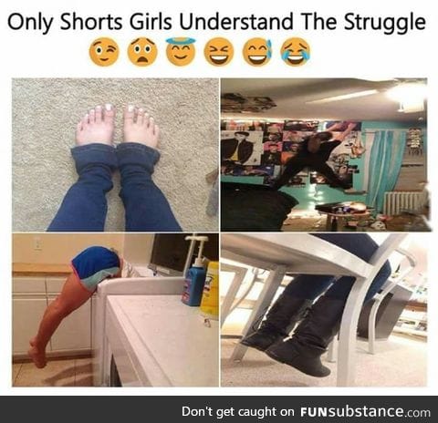 The struggles are real