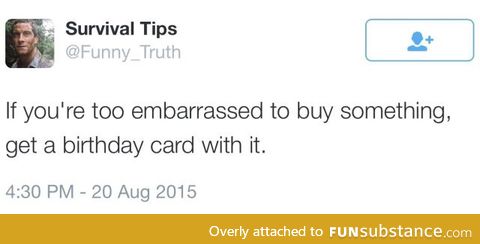 Life tip #3