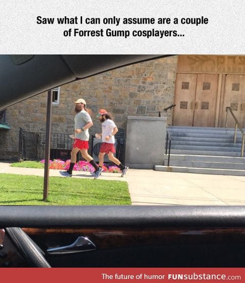 They just felt like running