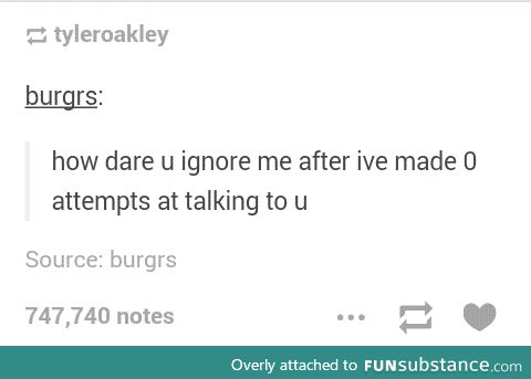 How dare you