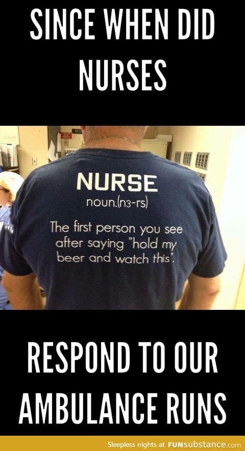 As a paramedic I'd like to know