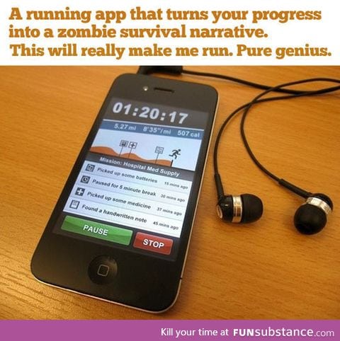 This will make me run