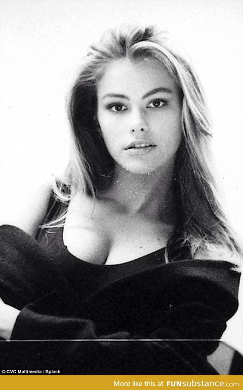 Sofia Vergara as a teen