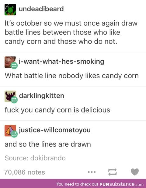 Candy corn