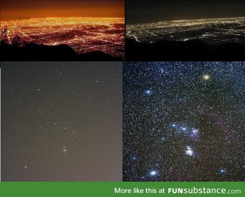 The difference LED Street Lights make