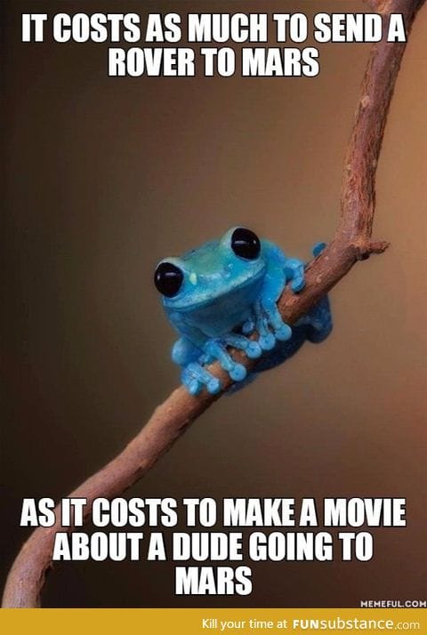 Sadly they still cutting NASA's funding