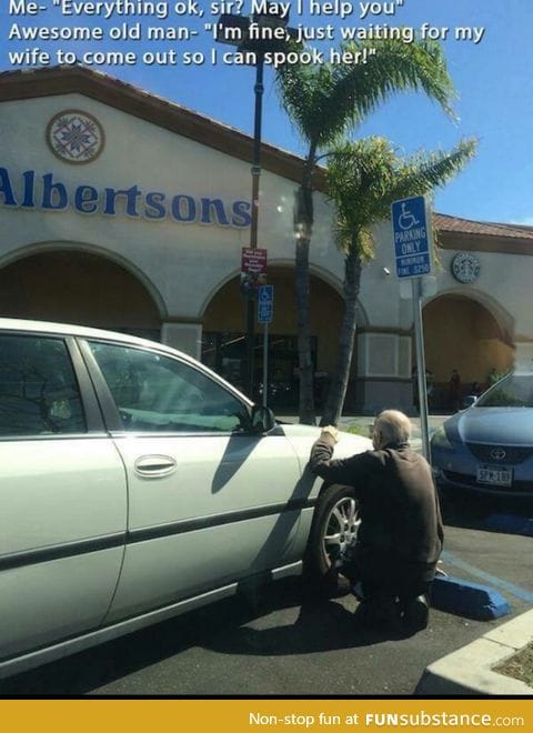Awesome old man