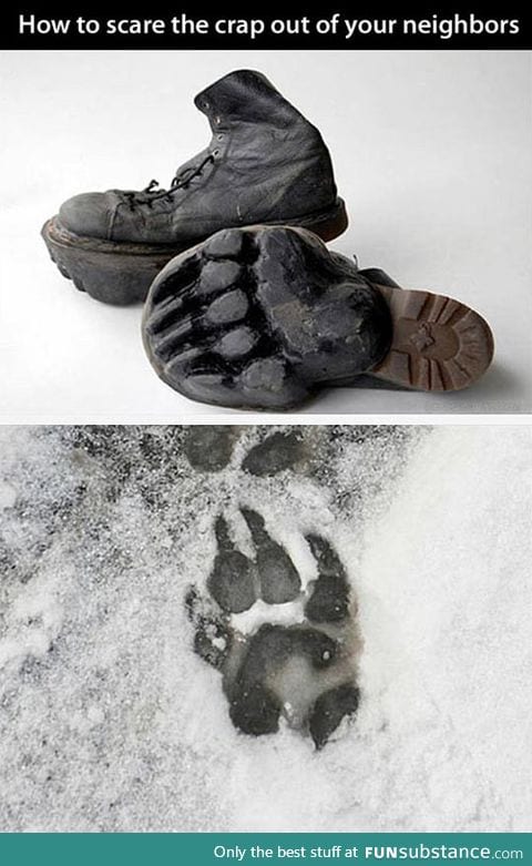 Properly scaring your neighbors