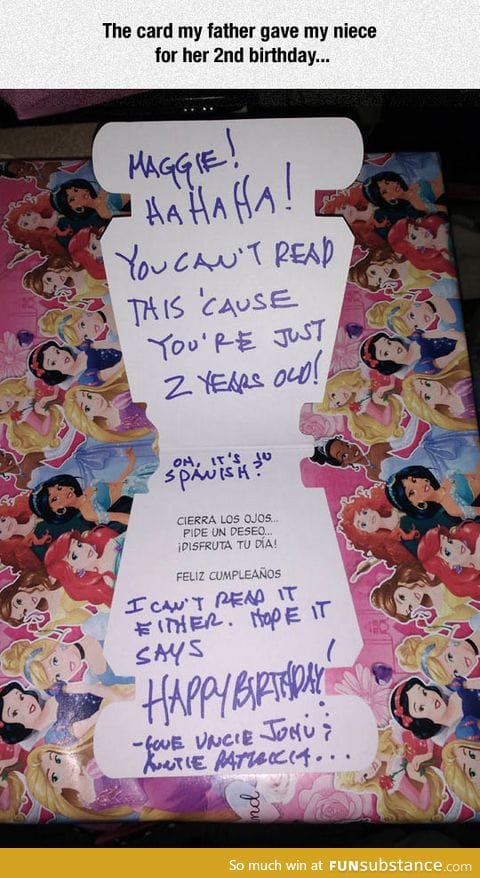 You Can't Read This Yet