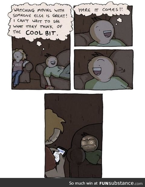 Never fails to happen to me.