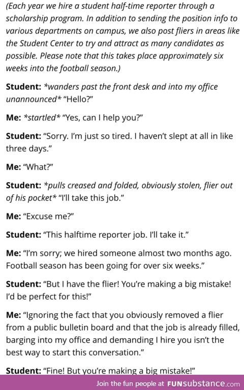 Putting the Hired into Not Fired