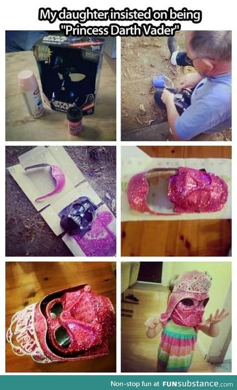 Every girl dreams of being a princess