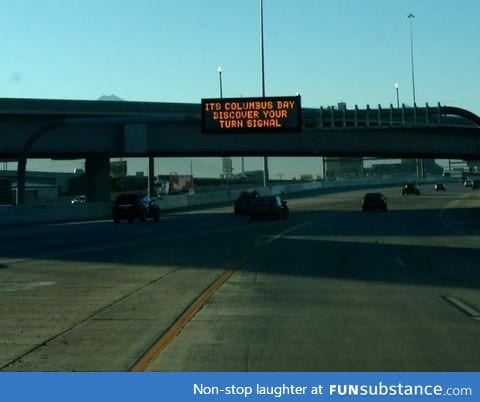 Great Columbus Day advice
