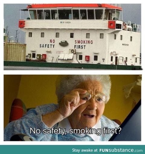 Who needs health and safety?