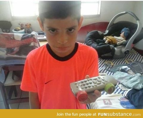 Kid asked for a remote control car. He was not amused