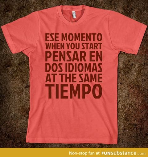 I should probably comprar this shirt