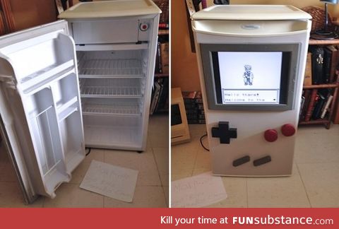 Functioning Gameboy fridge