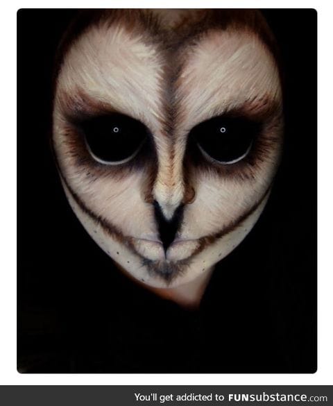 This makeup. Oh my.