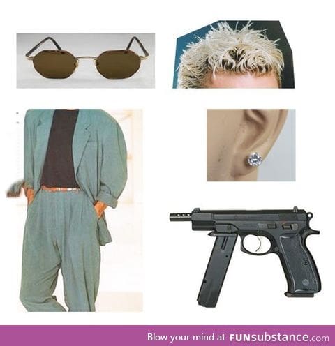 '90s movie villain starter pack