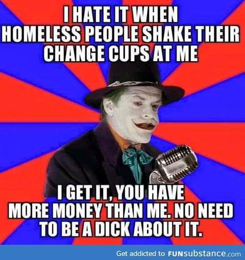 Homeless people